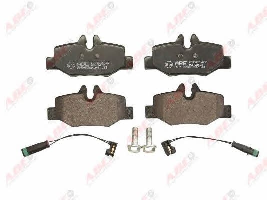 Тормозные колодки дисковые задние, комплект ABE C2M025ABE