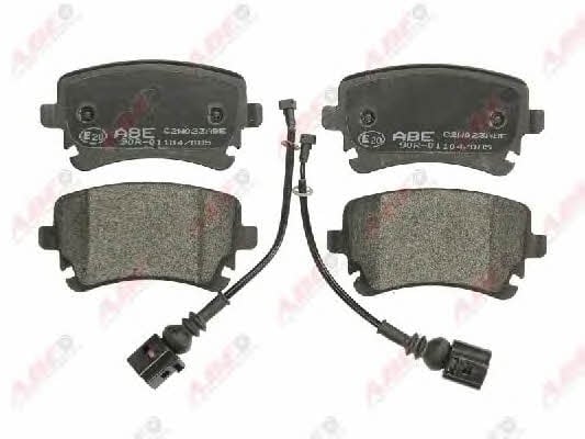 Тормозные колодки дисковые задние, комплект ABE C2W023ABE