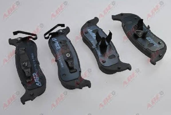 Тормозные колодки дисковые задние, комплект ABE C2Y011ABE