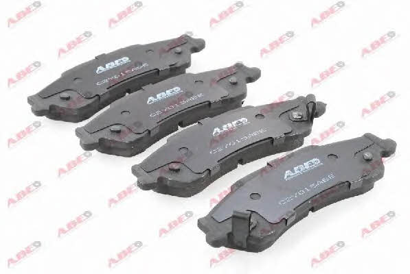 Тормозные колодки дисковые задние, комплект ABE C2Y015ABE
