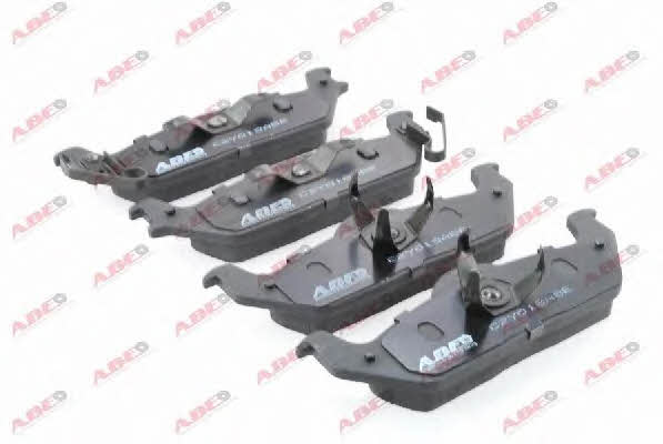 Тормозные колодки дисковые задние, комплект ABE C2Y018ABE