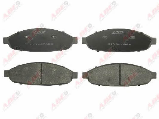 Тормозные колодки дисковые передние, комплект ABE C1Y027ABE