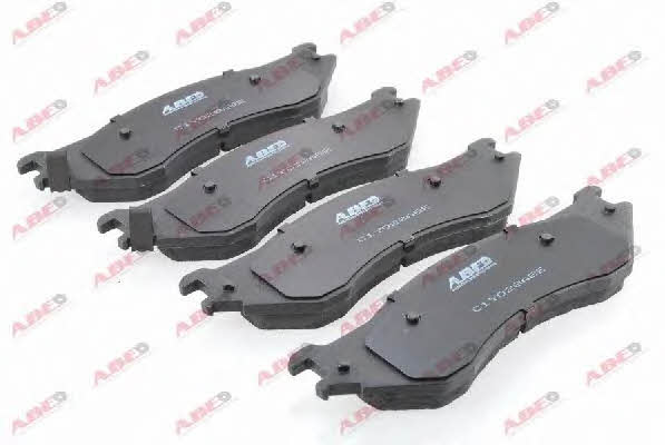 Тормозные колодки дисковые передние, комплект ABE C1Y028ABE