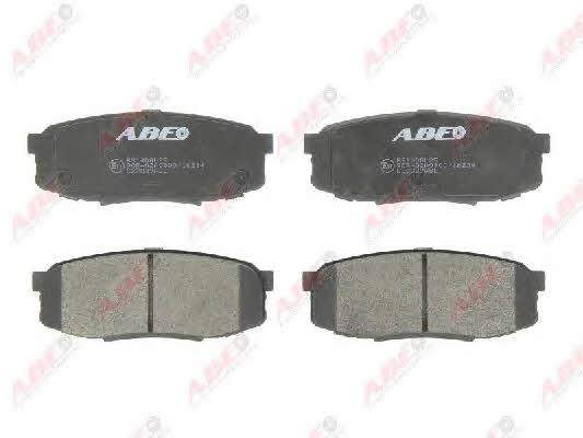 Тормозные колодки дисковые задние, комплект ABE C22039ABE