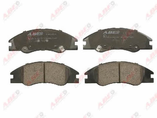 Тормозные колодки дисковые передние, комплект ABE C10322ABE