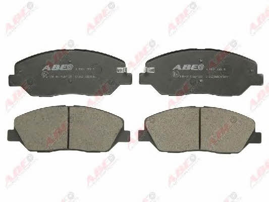 Тормозные колодки дисковые передние, комплект ABE C10521ABE