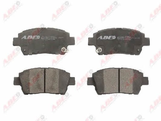 Тормозные колодки дисковые передние, комплект ABE C12086ABE