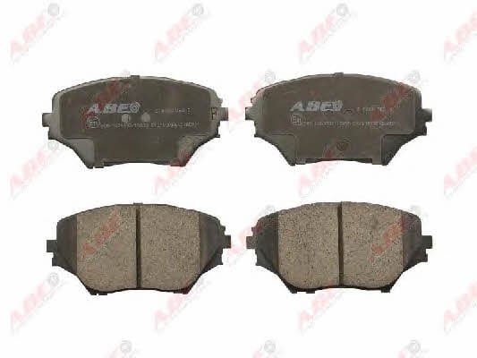 Тормозные колодки дисковые передние, комплект ABE C12100ABE