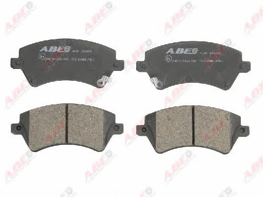 Тормозные колодки дисковые передние, комплект ABE C12101ABE