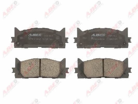 Тормозные колодки дисковые передние, комплект ABE C12120ABE