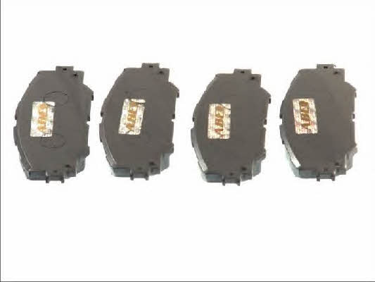 Тормозные колодки дисковые передние, комплект ABE C12122ABE