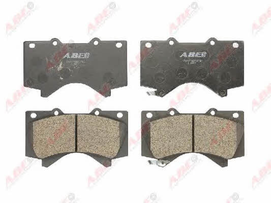Тормозные колодки дисковые передние, комплект ABE C12129ABE
