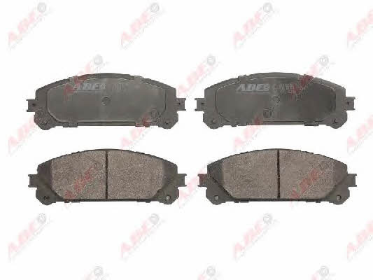 Тормозные колодки дисковые передние, комплект ABE C12135ABE