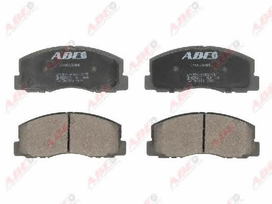 Тормозные колодки дисковые передние, комплект ABE C15025ABE