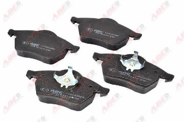 Тормозные колодки дисковые передние, комплект ABE C1A022ABE