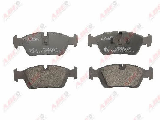 Тормозные колодки дисковые передние, комплект ABE C1B005ABE