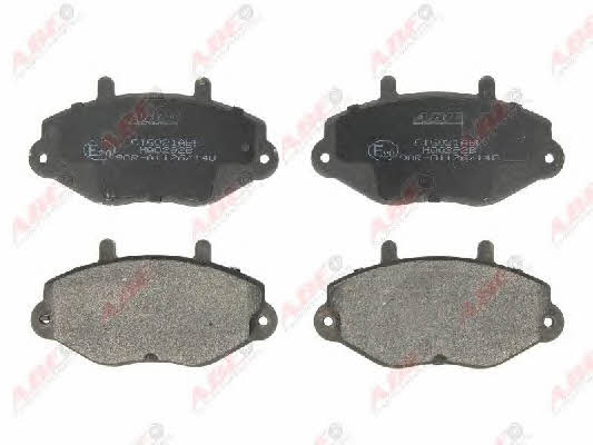 Тормозные колодки дисковые передние, комплект ABE C1G021ABE