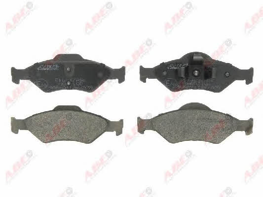Тормозные колодки дисковые передние, комплект ABE C1G037ABE