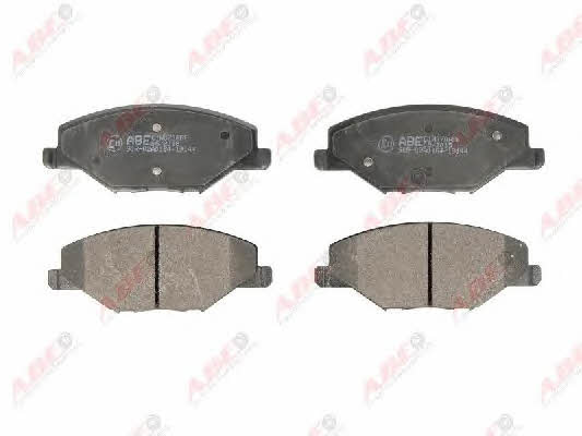 Тормозные колодки дисковые передние, комплект ABE C1W070ABE