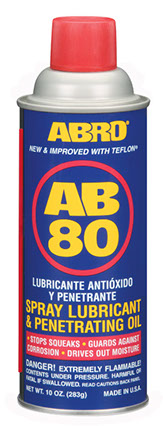 Abro AB80 Мастило-спрей багатоцільове проникаюче Abro AB-80, 400 мл AB80: Купити в Україні - Добра ціна на EXIST.UA!