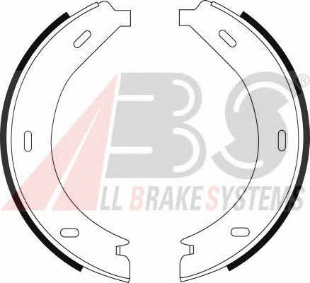 9110 ABS Колодки тормозные стояночного тормоза