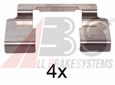 ABS 1235Q Комплект монтажний гальмівних колодок 1235Q: Купити в Україні - Добра ціна на EXIST.UA!