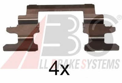 ABS 1236Q Комплект монтажний гальмівних колодок 1236Q: Купити в Україні - Добра ціна на EXIST.UA!