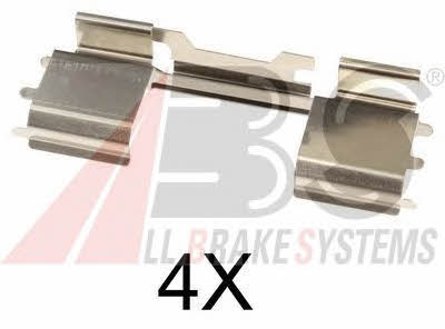 1729Q ABS Комплект монтажный тормозных колодок