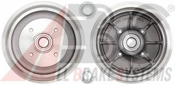 ABS 3439-SC Барабан гальмівний задній 3439SC: Купити в Україні - Добра ціна на EXIST.UA!