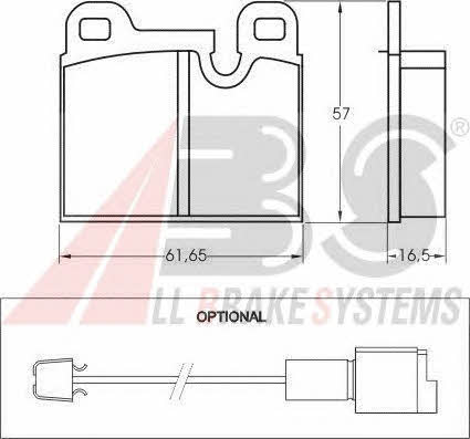 Купить ABS 36134 по низкой цене в Украине!
