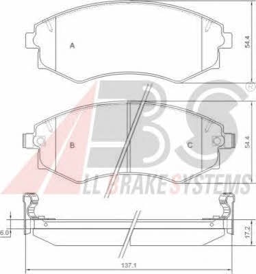 Купить ABS 36717 по низкой цене в Украине!