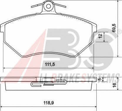 Купить ABS 36790 по низкой цене в Украине!