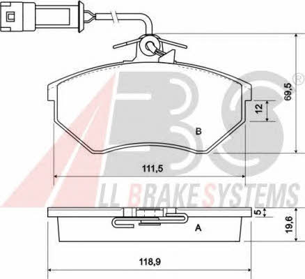Купить ABS 36791 по низкой цене в Украине!