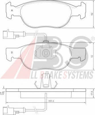 Купить ABS 36892 по низкой цене в Украине!