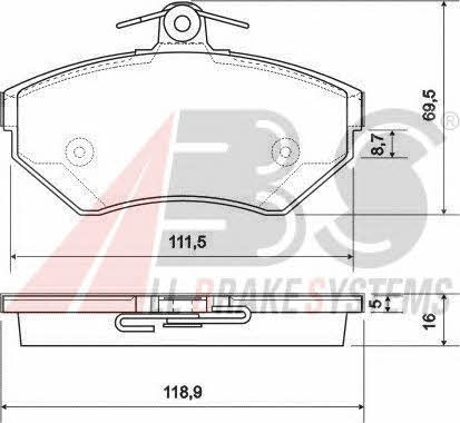 Купить ABS 37011 по низкой цене в Украине!