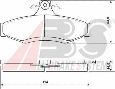 Купить ABS 37054 по низкой цене в Украине!