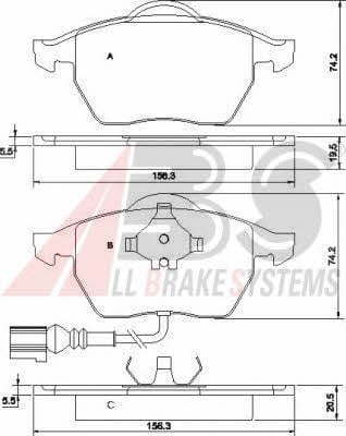Купить ABS 37133 по низкой цене в Украине!