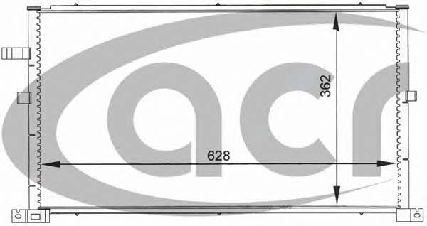 ACR 300051 Радіатор кондиціонера (Конденсатор) 300051: Приваблива ціна - Купити в Україні на EXIST.UA!