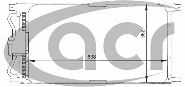 ACR 300061 Радіатор кондиціонера (Конденсатор) 300061: Купити в Україні - Добра ціна на EXIST.UA!