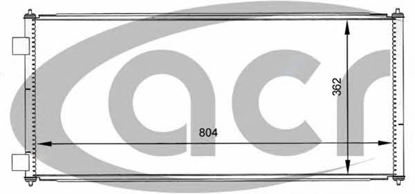 ACR 300063 Радіатор кондиціонера (Конденсатор) 300063: Купити в Україні - Добра ціна на EXIST.UA!