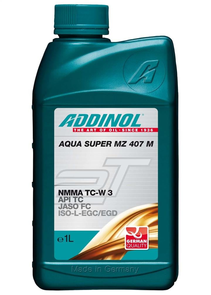 Addinol 4014766072337 Олива моторна Addinol Aqua Super MZ 407 M, 1 л 4014766072337: Приваблива ціна - Купити в Україні на EXIST.UA!