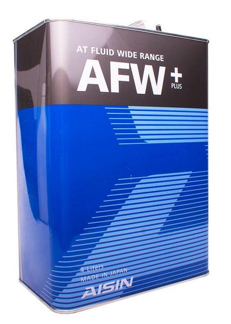 Олива трансміссійна Aisin ATF Wide Range AFW, 4 л Aisin ATF-6004