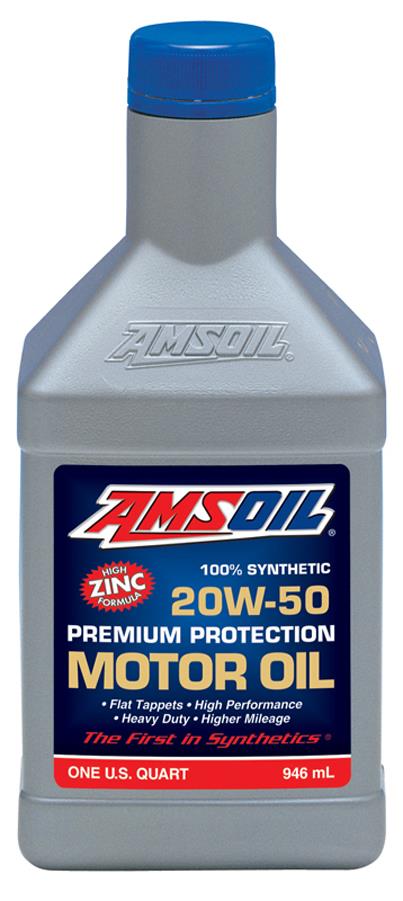 Amsoil AROQT Моторна олива Amsoil Synthetic Premium Protection Motor Oil 20W-50, 0,946 л AROQT: Приваблива ціна - Купити в Україні на EXIST.UA!