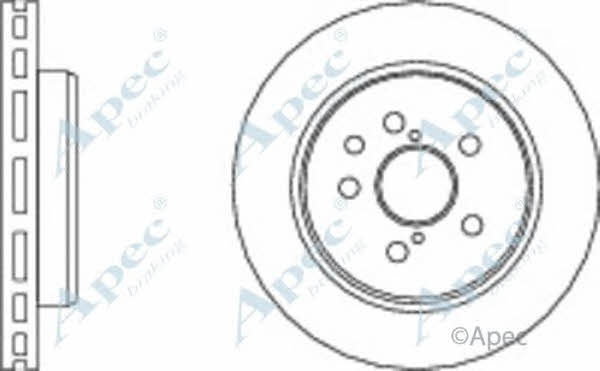 APEC braking DSK2558 Диск гальмівний DSK2558: Купити в Україні - Добра ціна на EXIST.UA!