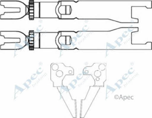 APEC braking ADB3003 Важіль регульований гальмівного валу ADB3003: Купити в Україні - Добра ціна на EXIST.UA!