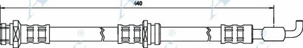 APEC braking HOS3133 Гальмівний шланг HOS3133: Купити в Україні - Добра ціна на EXIST.UA!