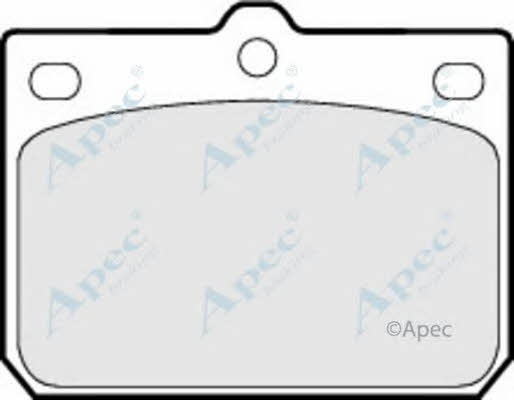 APEC braking PAD158 Гальмівні колодки, комплект PAD158: Купити в Україні - Добра ціна на EXIST.UA!