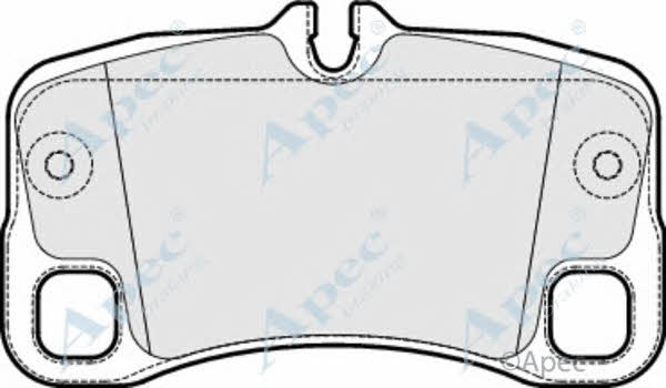 APEC braking PAD1679 Гальмівні колодки, комплект PAD1679: Купити в Україні - Добра ціна на EXIST.UA!