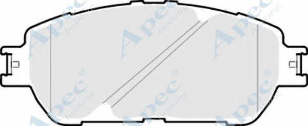 APEC braking PAD1852 Гальмівні колодки, комплект PAD1852: Купити в Україні - Добра ціна на EXIST.UA!