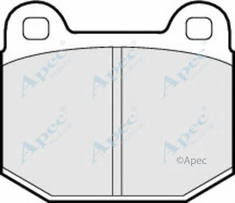APEC braking PAD282 Гальмівні колодки, комплект PAD282: Приваблива ціна - Купити в Україні на EXIST.UA!